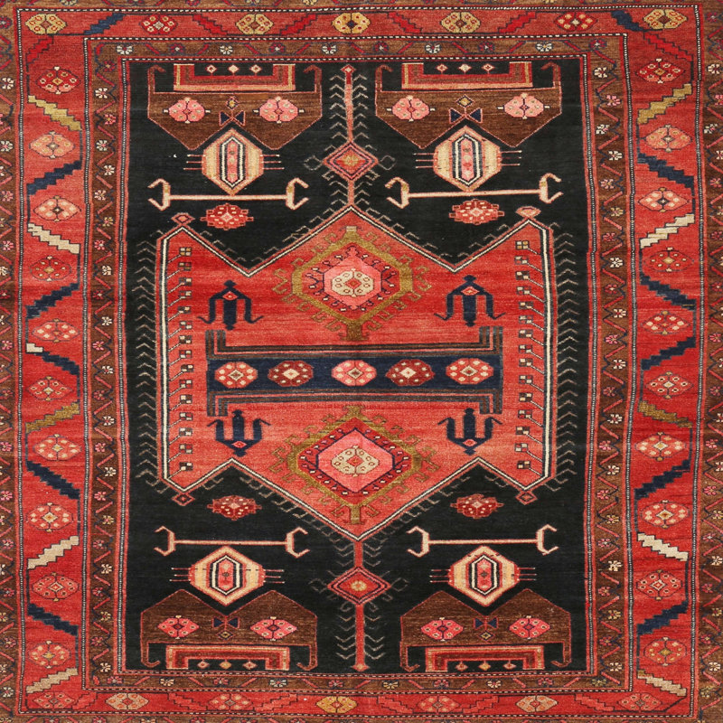 Performance Oriental Indoor Rug, Round 6'