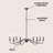 Wicklow Bohemian Farmhouse Iron LED Chandelier-747549267-803211181