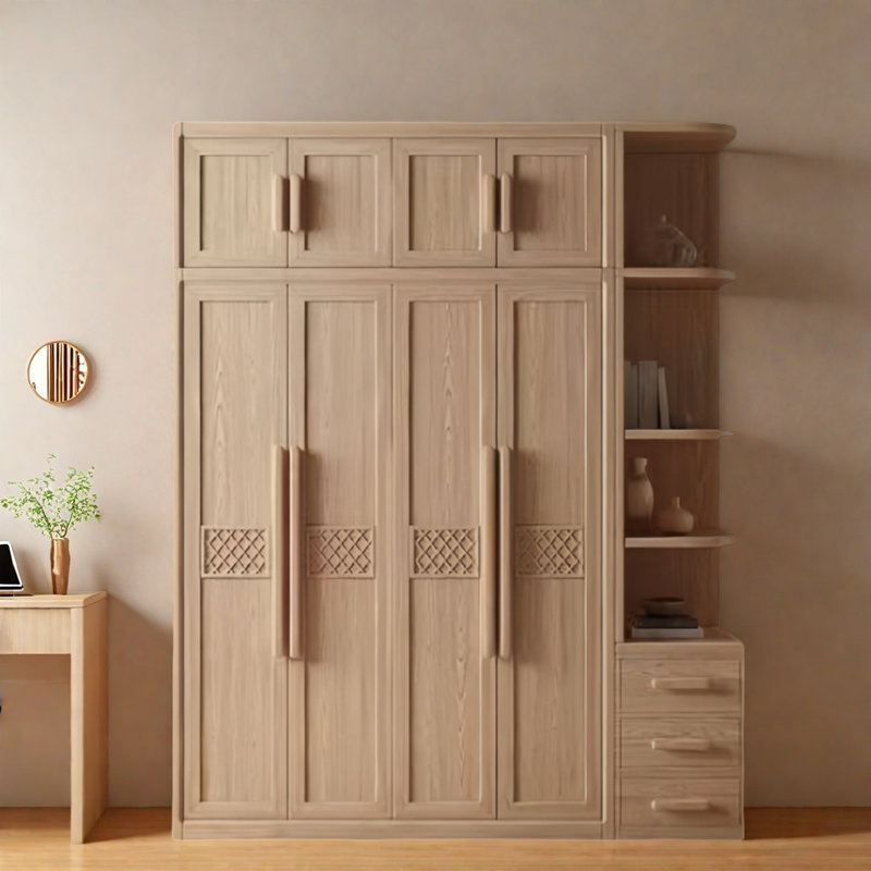 Armoire classique rétro, H 98,03 po x l 83,23 po x P 24,21 po 