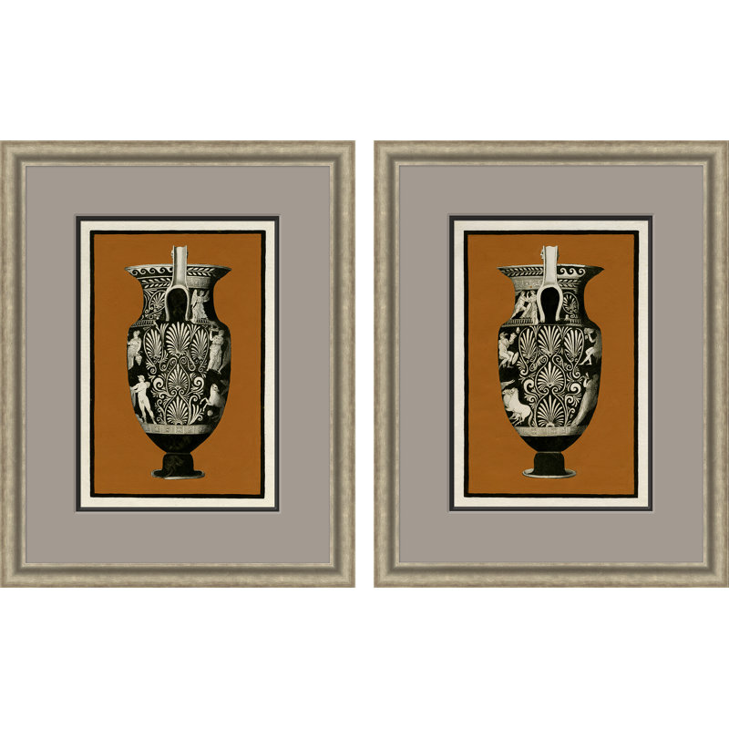 Etruscan Vase I & II Painting