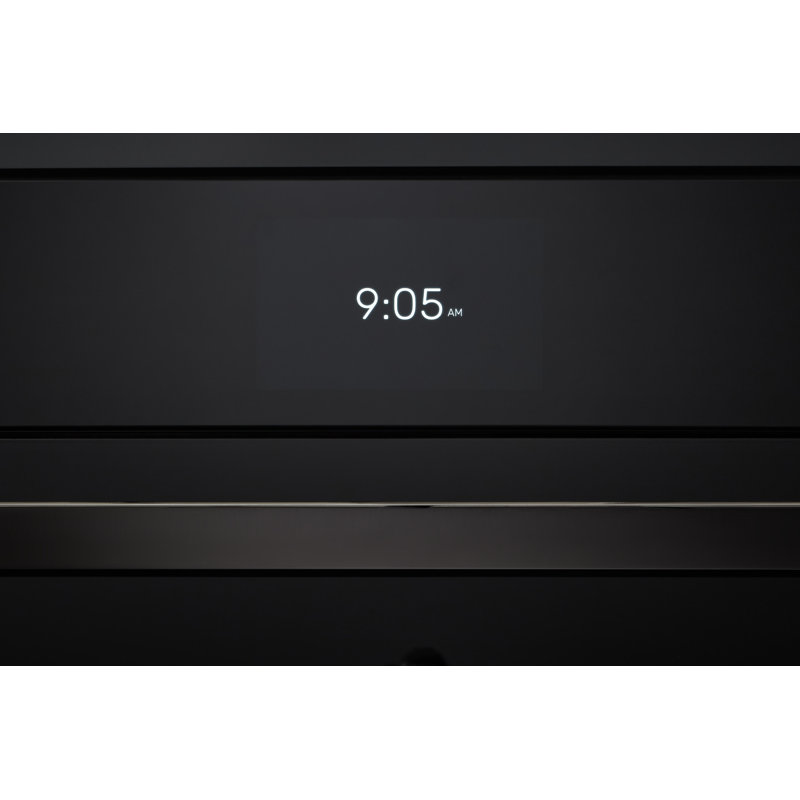 30"W. Single Electric Oven, Black Glass