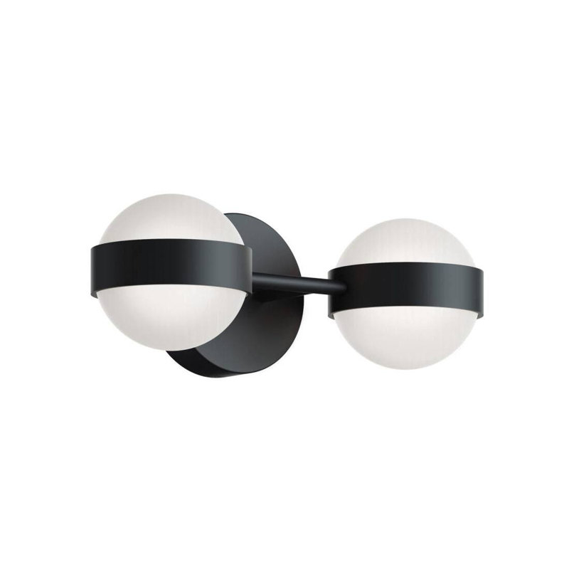 CCD8C33302B8452EBBCB1B24FA3BE464 Verona 14" LED Vanity, 27/30/35/40/50k, Black