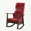 Chaise berçante rembourrée Dondee-2102729568