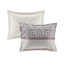 Très grand lit - édredon mauve de luxe 7 pièces-116011844