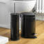 Harbour Housewares 3L Round Bathroom Pedal Bin-2005969747
