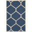 Tapis géométrique en laine touffeté à la main Cambridge-10990504