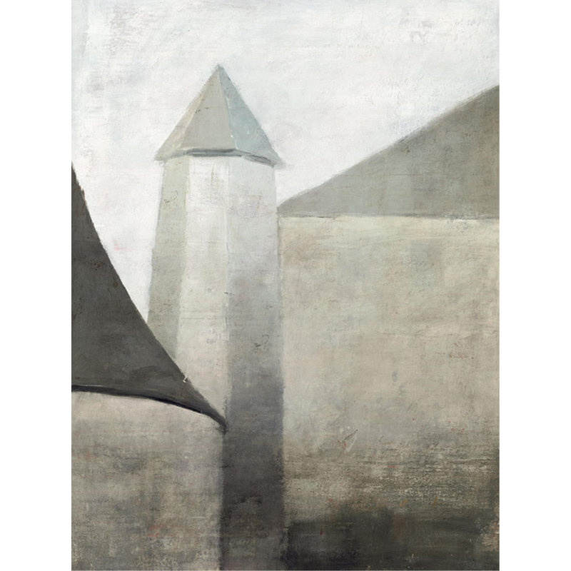 Castles Print by Emma Brooks, 40" H x 30" W, Glass Coat