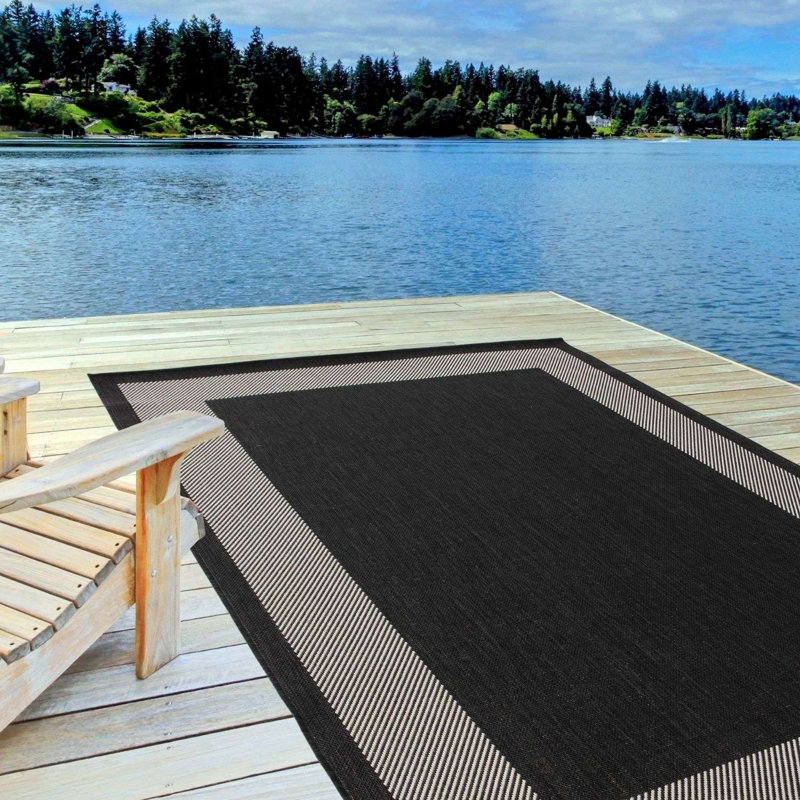 Ecology Collection Rectangle Geometric Kilim Area Rug, Rectangle 240 x 340 cm