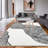 Modern Abstract Machine Washable Rug for Living Room Non-Slip Low Pile Accent Rug Indoor Soft Faux Wool Bedroom Rug Contemporary Rugs for Dining Room Nursery Home Office Playroom-1996039557
