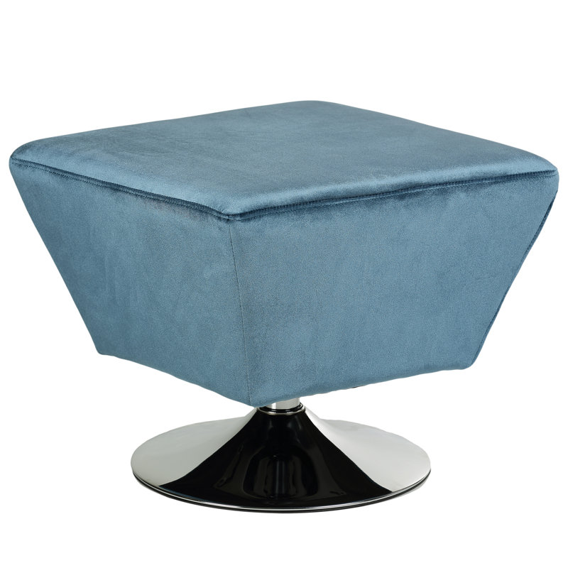 Velvet Ottoman