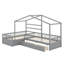 Lit plateforme simple avec trois tiroirs de rangement-633638590