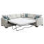 Canapé modulaire rembourré Radison Greige
