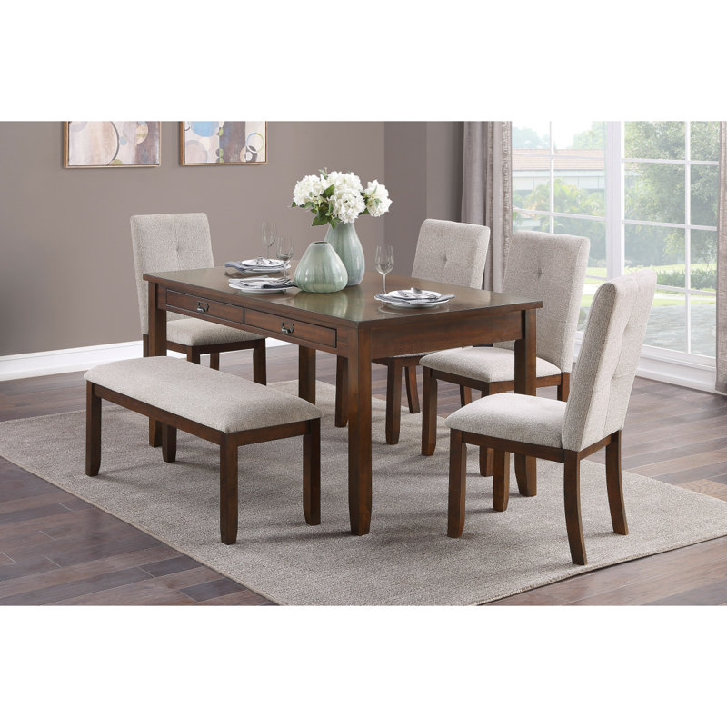 Banc de chenille foncé 1pc