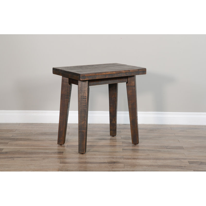 Speece Solid Wood End Table