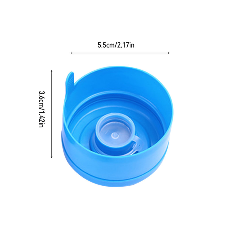 Bouchons de bouteilles d'eau de 20 gallons, capuchons de cruche d'eau de 3 et 5 gallons, capuchon de remplacement réutilisable, bouchons pour bouteilles de 55 mm