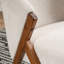 Chaises d'appoint modernes en tissu de velours avec structure en bois massif, chaises rembourrées pour le salon ou le coin lecture-782639059
