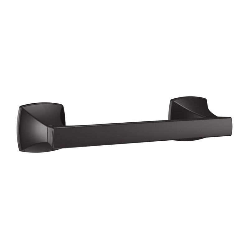 Venturi Paper Holder in Matte Black