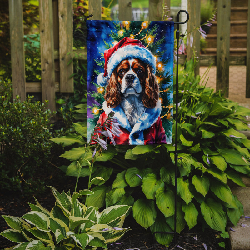 Drapeau de jardin Doberman Pinscher, Épagneul Cavalier