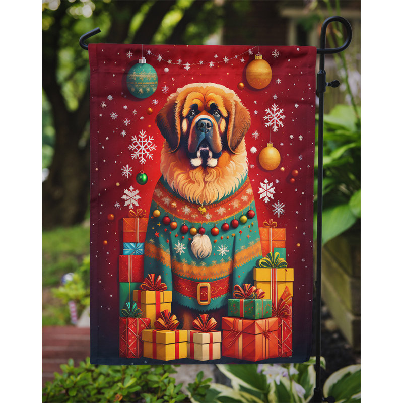 Drapeau de jardin à 2 côtés en polyester 15,5 po x 11,25 po