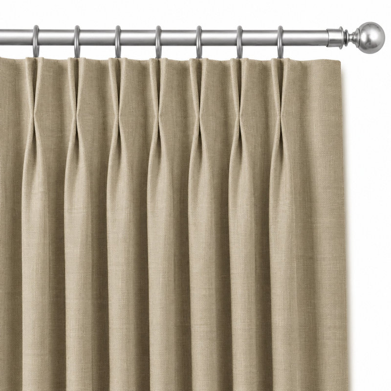 Solid Linen Look | Linati Fabric, Ecru
