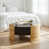 Plateau brun foncé / base naturelle