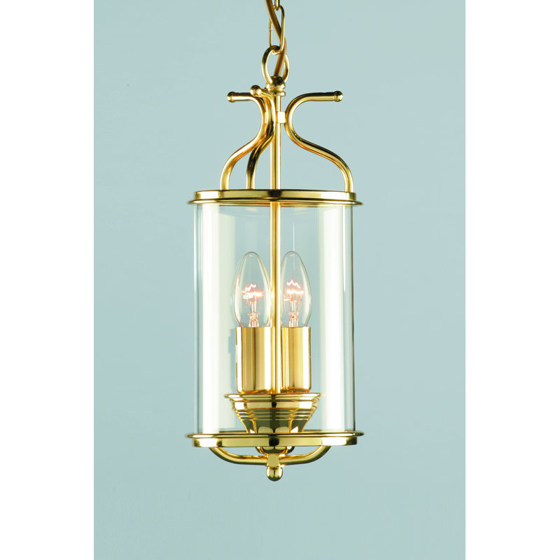 Blumer 2 - Light Lantern Pendant, Polished Brass