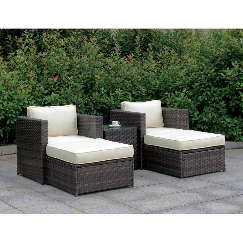 Repose-pieds d'extérieur avec coussin Morrell