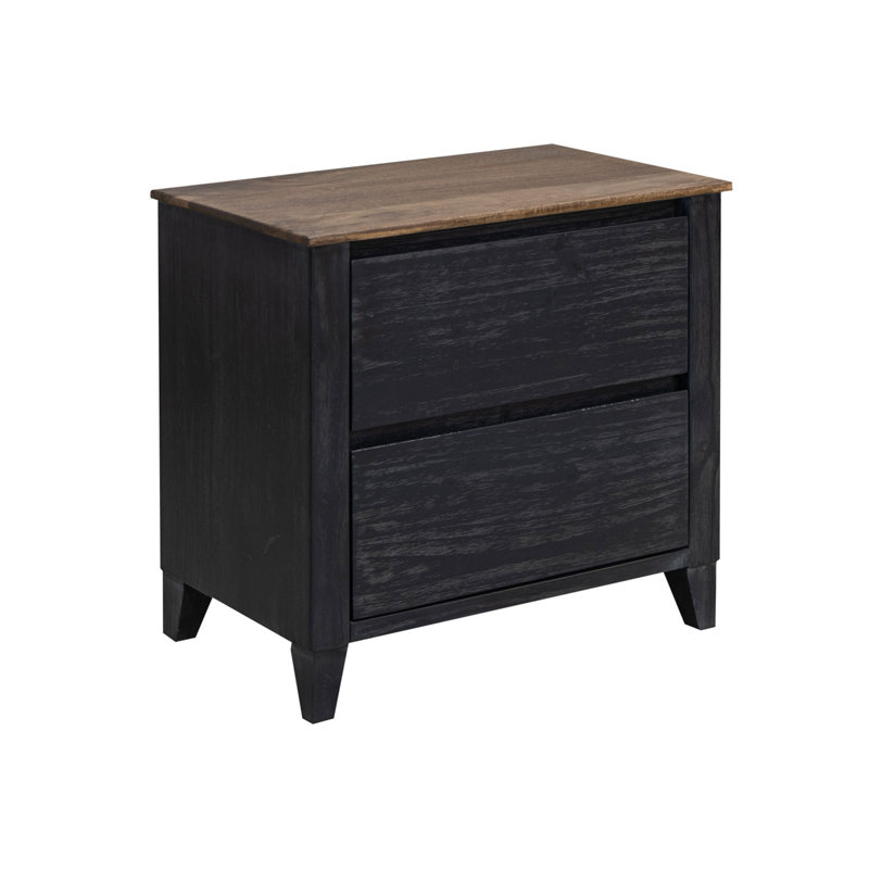 Table de chevet 2 tiroirs