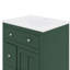 Armoire de salle de bain contemporaine 24 pouces avec lavabo en céramique 2 tiroirs et porte à fermeture en douceur-605734430