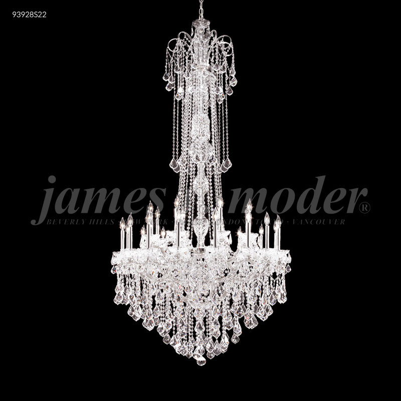 Maria Elena Chandelier, Chinese (K9), 85" H x 48" W x 48" D