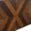 Support de lattes en bois de lit plateforme Mid-Century moderne sans sommier, noyer-483083554