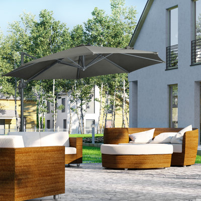 Parasol en porte-à-faux 8 pi 9 po Neya
