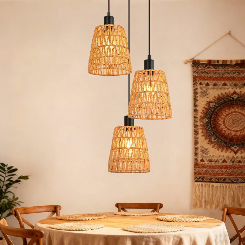 3 - Light Stainless Steel Bell Pendant