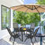 Alazah Patio Dining Set with Square Table