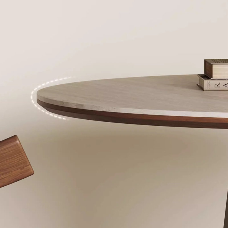 Table ronde Smooth And Durable, H 29,52 po x L 39,37 po x l 39,37 po
