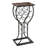 Swart Freestanding Wine Rack Stand Storage & Display Holder, Marble Finish Table Top that Holds 11 Bottles-629430385