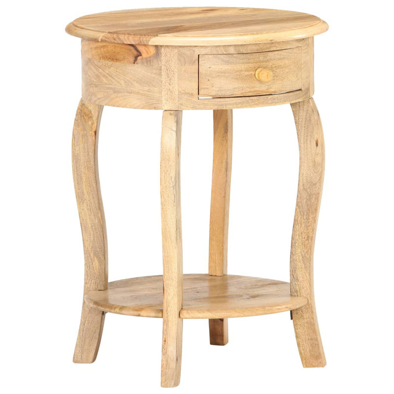 Nimitz Solid Wood Trestle End Table