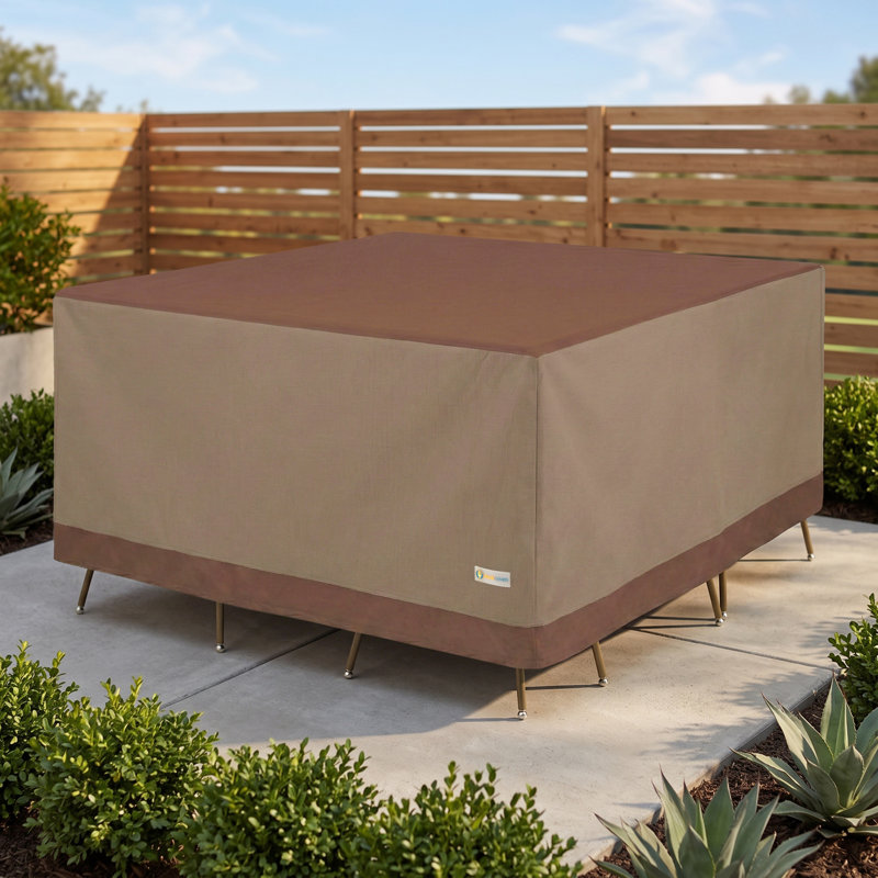 Outdoor Patio Dining Set Cover, 32" H x 100" W x 100" D