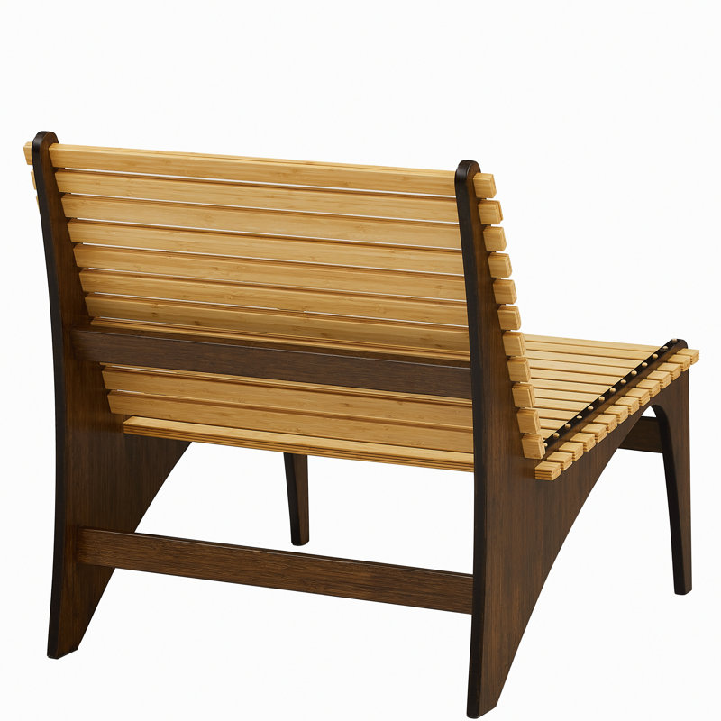Méridienne moderne en bois massif Axol