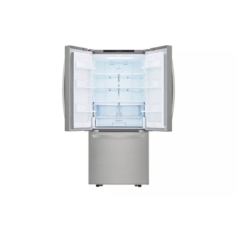 LG 30-inch Wide French Door Refrigerator - Stainless Steel, 22 cu. ft.