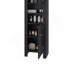 Armoire haute avec compartiments fermés Wenge