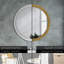 Huldar Glass Flat Wall Mirror
