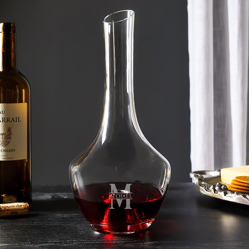 44oz. Glass Whiskey Decanter, Yes