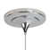 Bruck 1 - Light Chrome LED Single Pendant | Wayfair