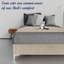 Cadre de lit / sommier en bois 15 po Marcijona, durable, élégant et multicolore-88932897-88932893