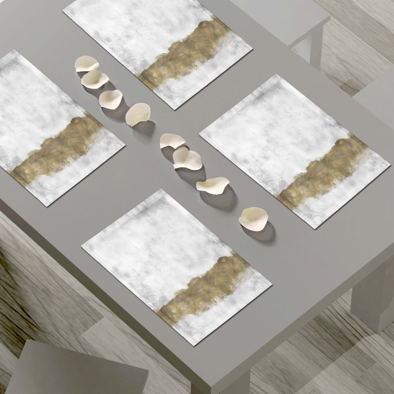 Napperon abstrait en polyester