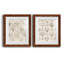 «Deco Patterning I», ensemble de 2 impressions encadrées-1057380158-1057380152