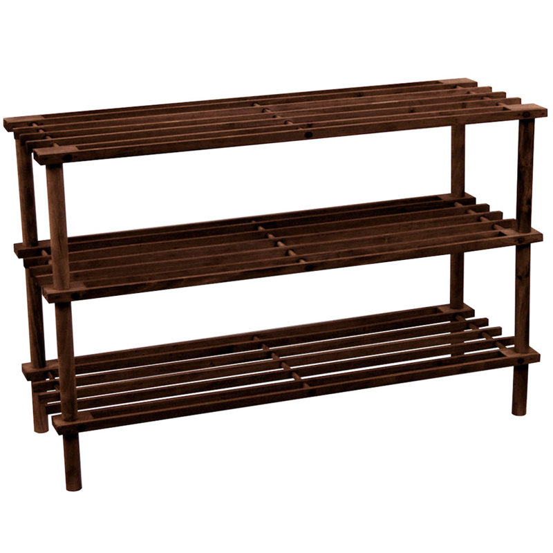Shoe Rack, Dark Oak
