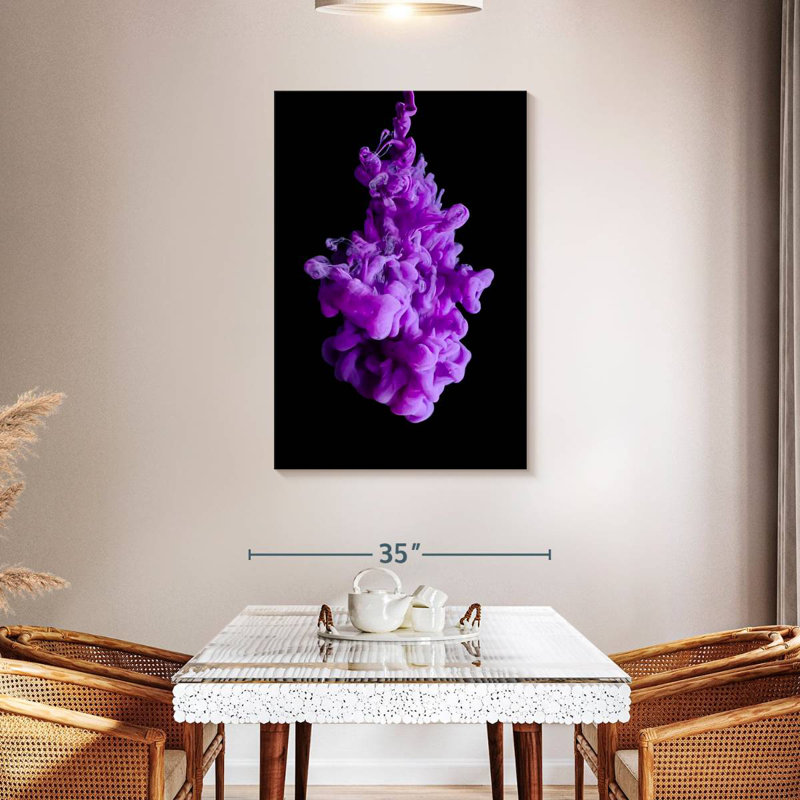 Senne Smoke Art, 45" H x 30" W