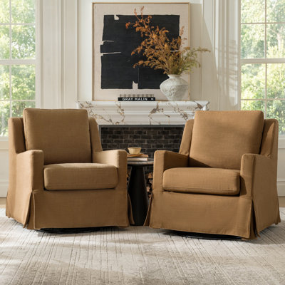 Lucie Swivel Accent Chair